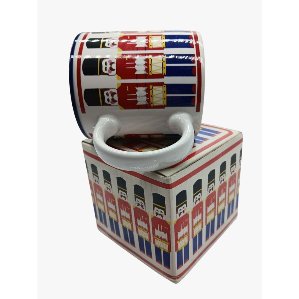 Vintage Nutcracker Soldier Coffee Mug Different Drummer Lynda Sylvester Japan NO - Picture 7 of 11